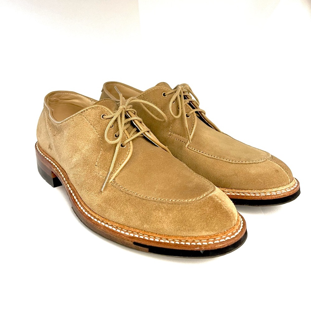 Alden® for J.Crew suede split-toe bluchers